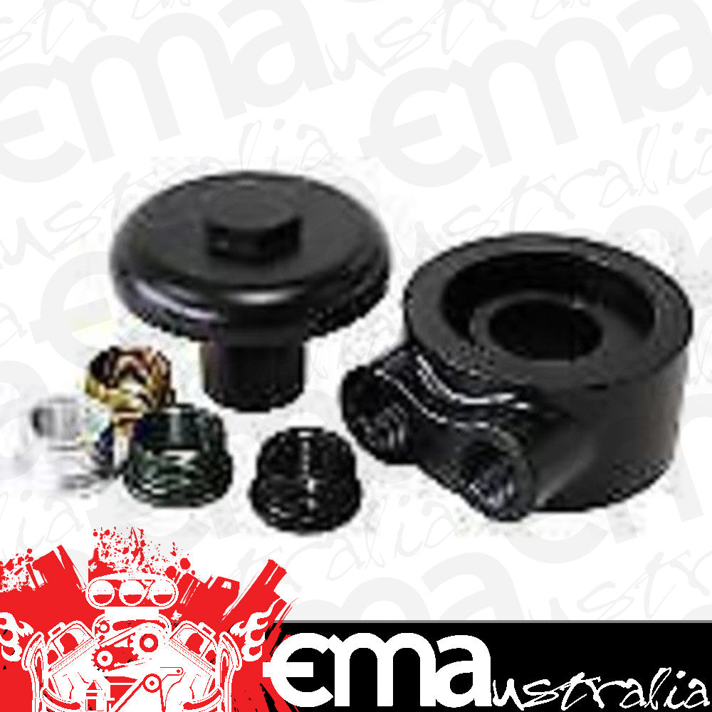 Aeroflow AF64-2098 Billet Sandwich Adapt Universalersalow Profile Design -8ORB