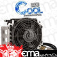 Proflow PFETC900 Transmission Cooler Kit Dual Core 15.75'' x 11.5'' x 5.0'' 10'' 650CFM Fan AN6 Inlets