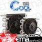 Proflow PFETCF515 Transmission Cooler & Fan Kit Natural 10 in x 15.50 in Tube & Fin 10" Fan 350CFM AN6 Inlet Outlet