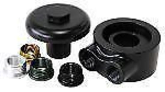 Aeroflow AF64-2098 Billet Sandwich Adapt Universalersalow Profile Design -8ORB