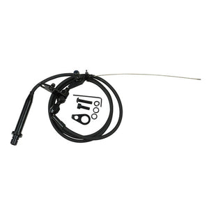 Proflow PFETCS6053-BK Automatic Transmission Black Braided Stainless Kickdown Kit Carburettor GM TH350 Kit