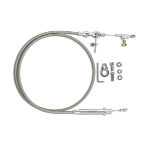 Proflow PFETCS6056 Automatic Transmission Braided Stainless Kickdown Kit Carburettor For Chrysler 727 Kit
