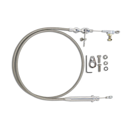 Proflow PFETCS6056 Automatic Transmission Braided Stainless Kickdown Kit Carburettor For Chrysler 727 Kit