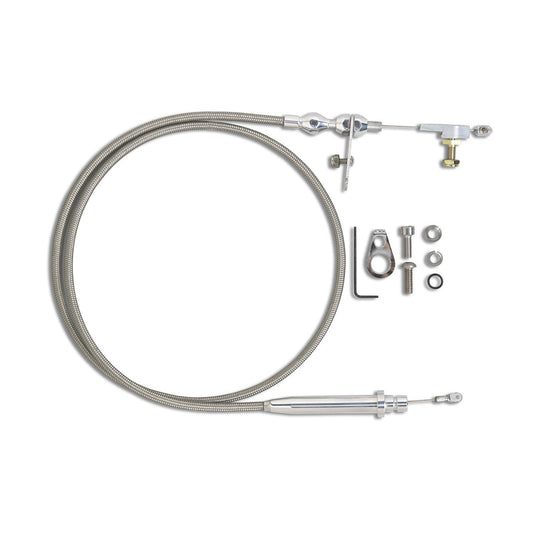 Proflow PFETCS6056 Automatic Transmission Braided Stainless Kickdown Kit Carburettor For Chrysler 727 Kit