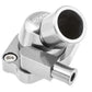 Proflow PFETH-801S Water Neck Billet Aluminium Swivel Silver Anodised 45 Degree For Holden V8 253.308