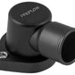 Proflow PFETH-802BK Water Neck Billet Aluminium Swivel Black Anodised 90 Degree SB For Ford 302-351C