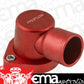Proflow PFETH-802R Water Neck Billet Aluminium Swivel Red Anodised 90 Degree SB For Ford 302-351C
