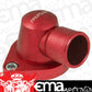 Proflow PFETH-803R Water Neck Billet Aluminium Swivel Red Anodised 90 Degree SB & BB Chev