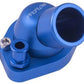 Proflow PFETH-804BL Water Neck Billet Aluminium Swivel Blue Anodised 45 Degree SB For Ford 289-351W