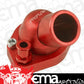 Proflow PFETH-804R Water Neck Billet Aluminium Swivel Red Anodised 45 Degree SB For Ford 289-351W