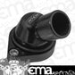 Proflow PFETH-806BK Water Neck Billet Aluminium Swivel Black Anodised 45 Degree SB & BB Chev