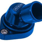 Proflow PFETH-806BL Water Neck Billet Aluminium Swivel Blue Anodised 45 Degree SB & BB Chev