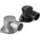Proflow PFETH-808BK Water Neck Billet Aluminium Black Anodised 90 Degree Swivel Chev For Holden Commodore LS1 LS2
