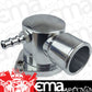Proflow PFETH-809S Water Neck Billet Aluminium Silver Anodised 90 Degree Swivel For Ford Barra 4.0L EF-FG XR6