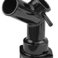 Proflow PFETH-810BK Water Neck Billet Aluminium Black Anodised 45 Degree Swivel For Mazda Series 4 Billet Cap Neck