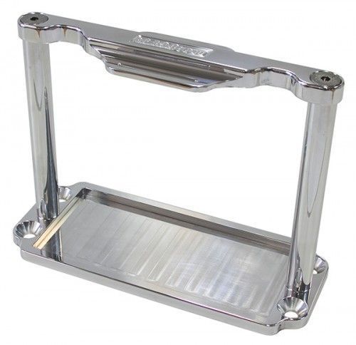 Aeroflow AF64-2100 Battery Hold Down Tray Polished Billet ODpc680 S680