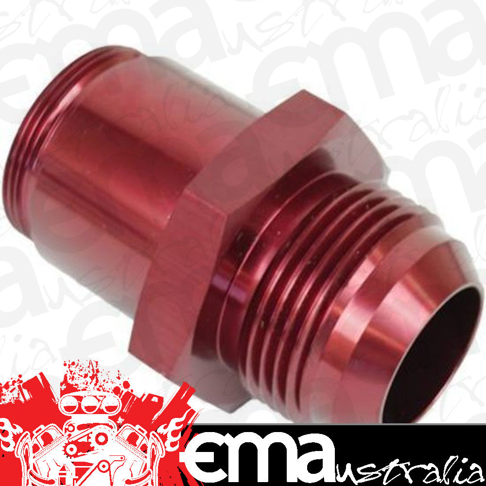 Proflow PFETH-816BL Inlet Fittings Aluminium -16 AN Male to 1 3/16 " Straight Cut Male Blue Anodised