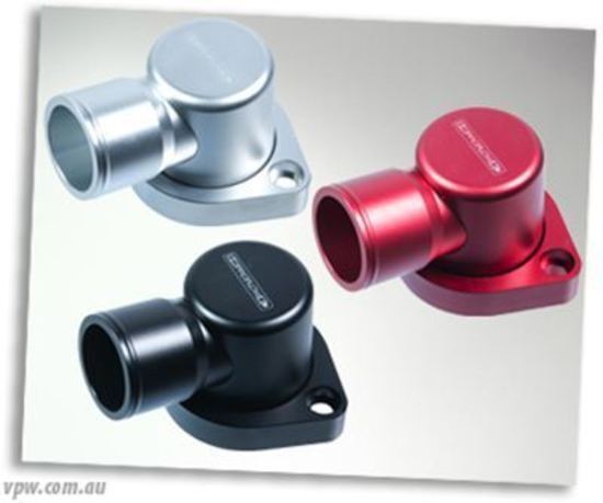 Ford WINDSOR SWIVEL THERMOSTAT HOUSING RED