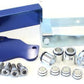 Aeroflow AF64-2104 Rotary Fuel Rail Kit Series 6 7 & 8. for Mazda Rx7 Blue