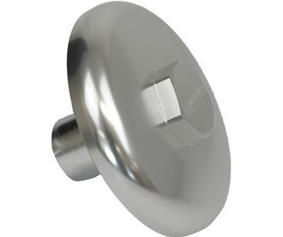 Proflow PFETOP1 Oil Filter Sandwich Block Off Plate Aluminium For Ford 3/4 -16 Silver