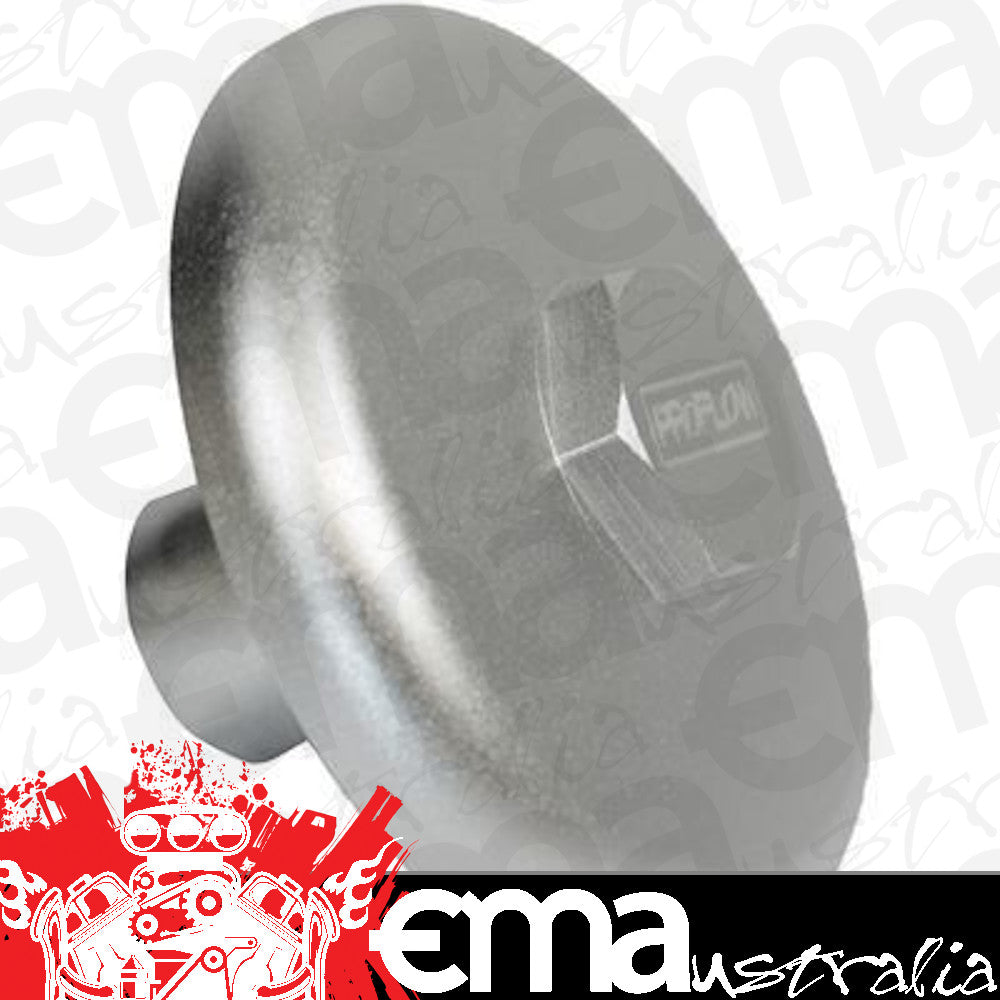 Proflow PFETOP4 Oil Filter Sandwich Block Off Plate Aluminium For Holden V8 13/16" -16 Silver