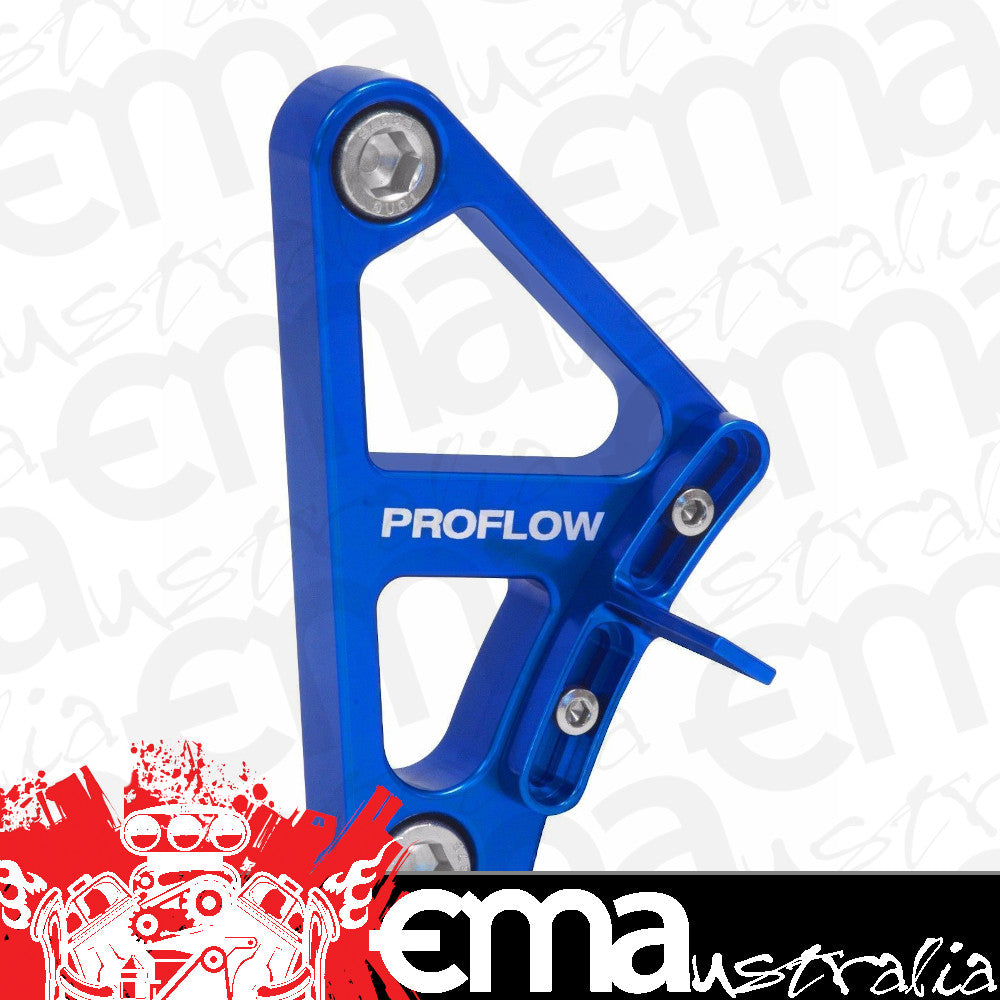 Proflow PFETP-101B Timing Pointer Billet Aluminium Blue Anodised 6.300 " - 7.000 " Balancer For Ford 302 351C