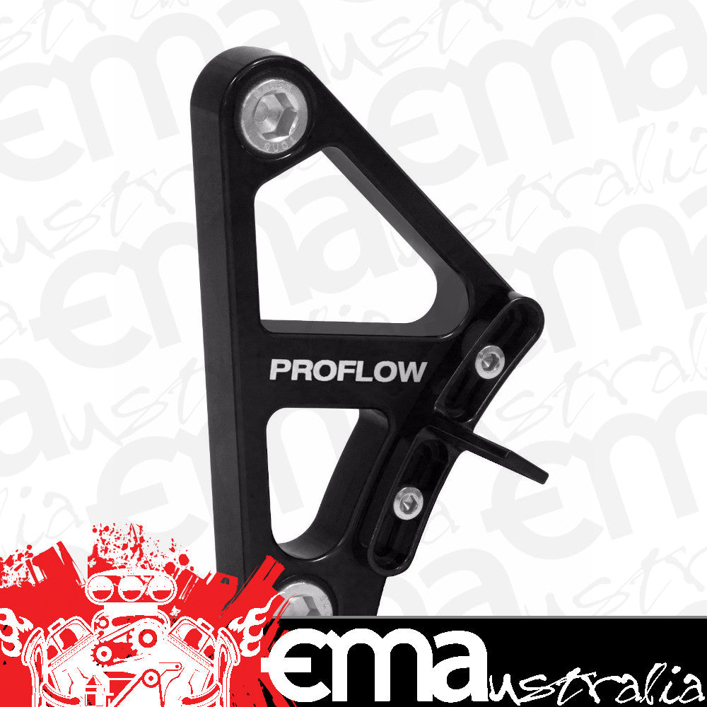 Proflow PFETP-101BK Timing Pointer Billet Aluminium Black Anodised 6.300 " - 7.000 " Balancer For Ford 302 351C