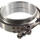 Proflow PFETV30 V Band Exhaust Clamp Interlocking Stainless Steel Natural 3.0 " O.D. Pipe Kit