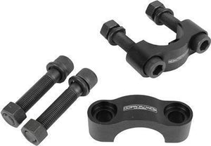 Proflow PFEUJ85830 U-Joint Girdles Aluminium Black Anodised For Ford 9 in 1350 Style Set