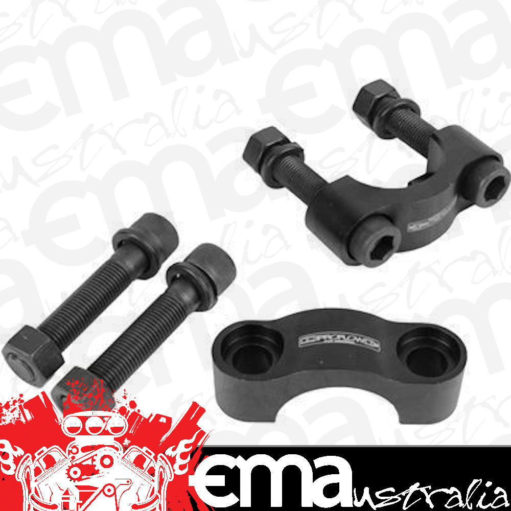 Proflow PFEUJ85830 U-Joint Girdles Aluminium Black Anodised For Ford 9 in 1350 Style Set
