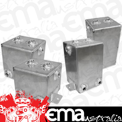 Proflow PFEUT1 Fabricated Aluminium Square Tank Universal Natural 130 x 130 x 130mm 1 litre