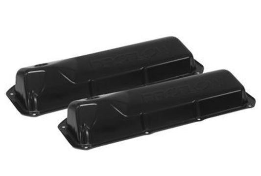 Proflow PFEVC-520 Valve Covers Steel Black Small Block For Ford 302 301C Pair