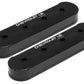 Proflow PFEVC-621 Valve Covers LS Aluminium Fabricated Black Tall For Chevrolet LS Logo No Coil Stands Pair