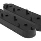 Proflow PFEVC-626 Valve Covers LS Aluminium Fabricated Black Wrinkle Tall Pair