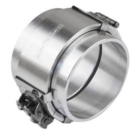 Proflow PFEWC300S Tubing Coupler Quick Release Clamp Assembly Silver Anodised 3.00" Each
