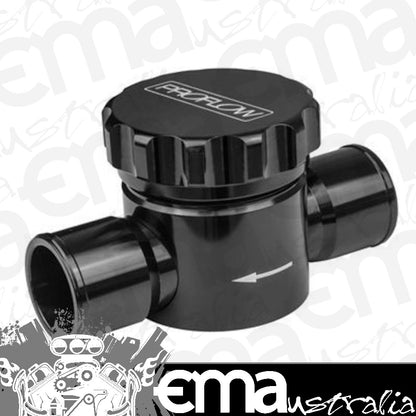 Proflow PFEWF150BK Coolant Filter Inline with Cap Billet Aluminium Black Anodised 1.500 " Inlet 1.500 " Outlet Kit