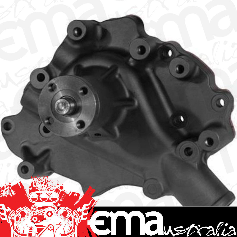 Proflow PFEWP-8210BK Water Pump Aluminium Ultra Cool For Ford Windsor Ultra Cool Left Hand Inlet 302 351 Black