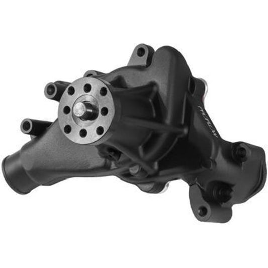 Proflow PFEWP-9241BK Water Pump Aluminium Ultra Cool Pro 8 Blade Chev Small Block Long Black