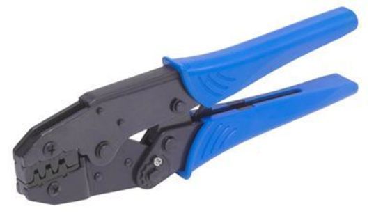 Proflow PFEWTCRIMP Electrical Connector Assembly Tool Pin Crimping Tool Cushion Handle for Open Barrel Connector