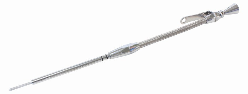 Aeroflow AF64-2109 Sb Chev Engine Dipstick Late Model Drivers Side Chrome