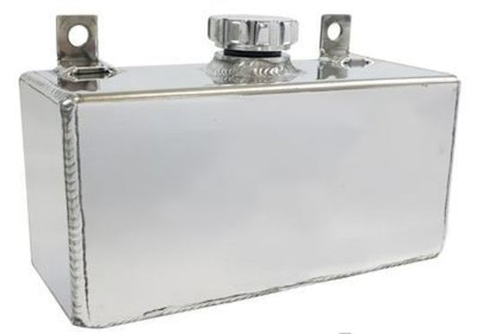 Proflow PFEWTH2 Windshield Washer Reservoir Universal Fabricated Aluminium 100x 210 x 82mm Polished