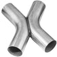 Proflow PFEXP030 Exhaust X Pipe Universal 304 Stainless Steel Natural Aluminized 3.000 " Inlet/Outlet 18.00 " Long