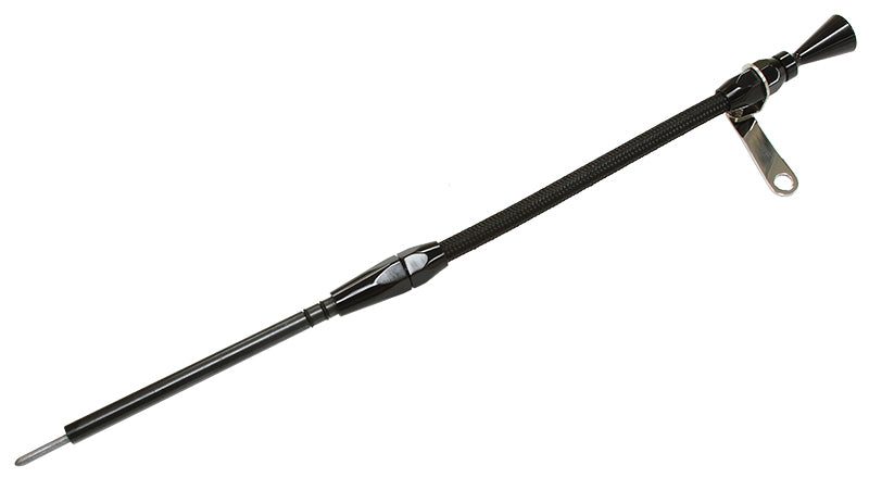 Aeroflow AF64-2109BLK Sb Chev Engine Dipstick Late Model Drivers Side Black