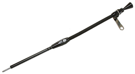 Aeroflow AF64-2109BLK Sb Chev Engine Dipstick Late Model Drivers Side Black