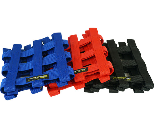 Proforce Safety PFS-4131 Ribbon Window Nets SFI 27.1/1 in Red Blue & Black
