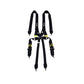 Proforce Safety PFS-7000BK Professional Camlock 6 Point Harness Black