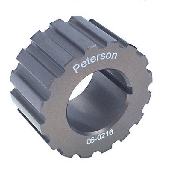 Peterson PFS05-0216 Gilmer Crank Pulley 16 Tooth 1.020" Wide 1" Bore