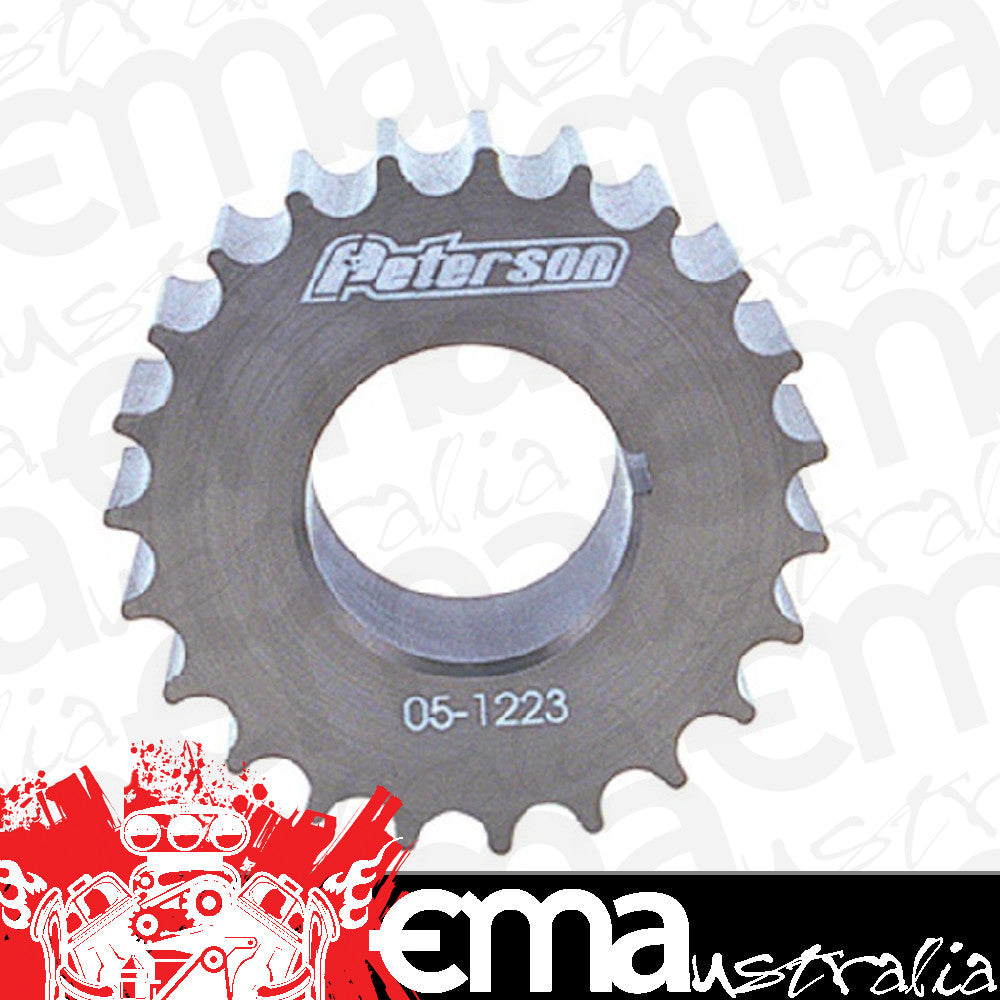 Peterson Fluid Systems | PFS05-1220 | HTD Crank Pulley 20 Tooth 1" Bore 1.020" Wide