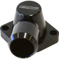 Aeroflow AF64-2115BLK Billet Thermostat Housing Black Swivel LS3 Only