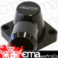 Aeroflow AF64-2115BLK Billet Thermostat Housing Black Swivel LS3 Only